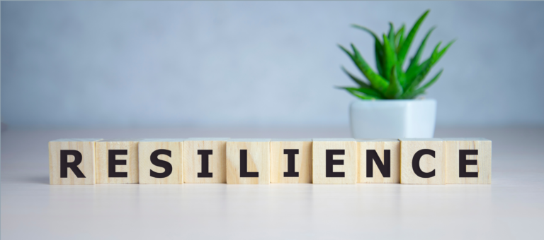 Simple graphic of word resilience